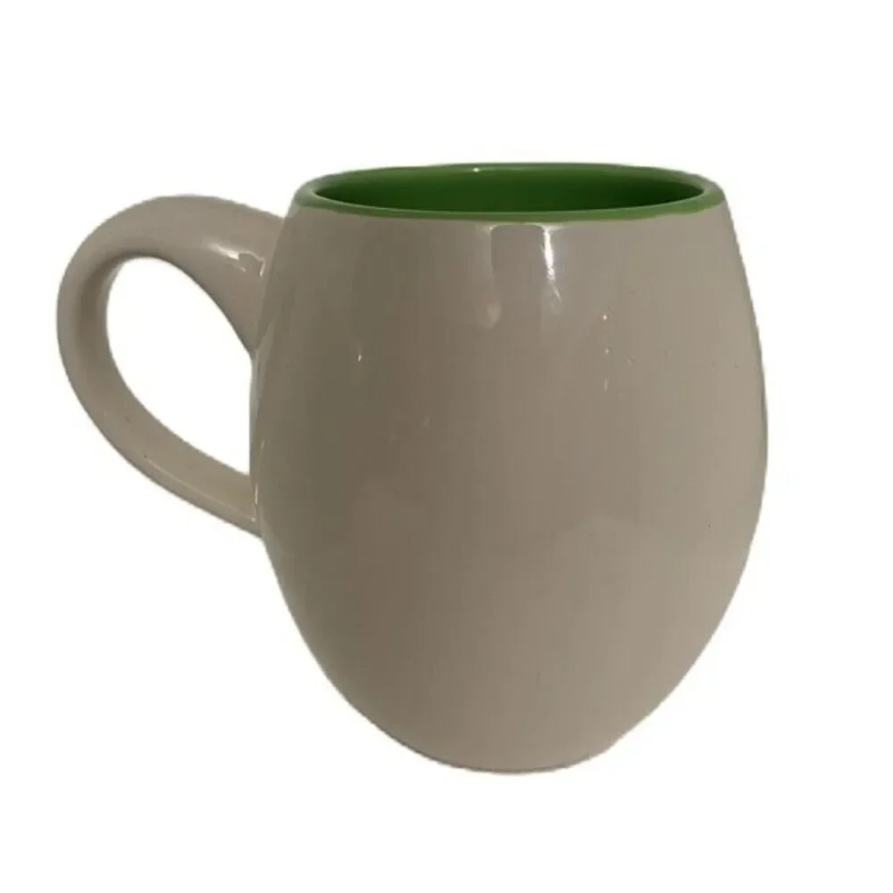 Rae‎ Dunn Mug Reindeer “Joy” Christmas Rustic Collectible Coffee Cup